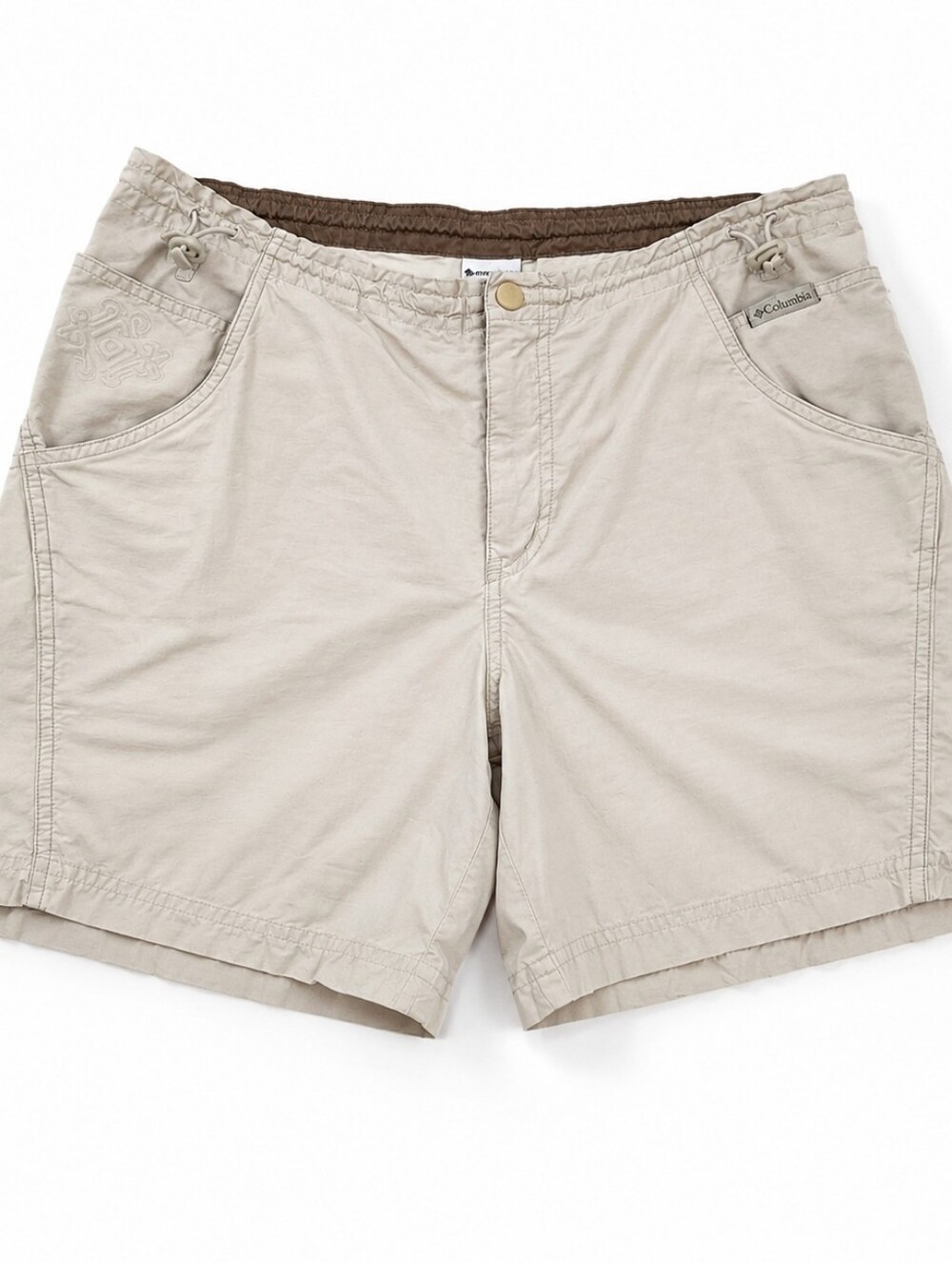Columbia Women’s Khaki Hiking Outdoor Shorts Size M